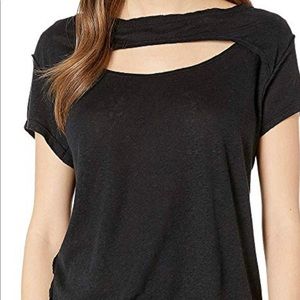 NWOT Free people cut out T-shirt